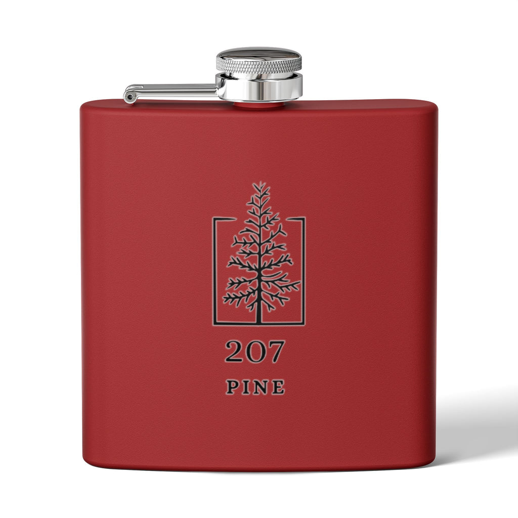 207 Pine Stainless Steel Flask,