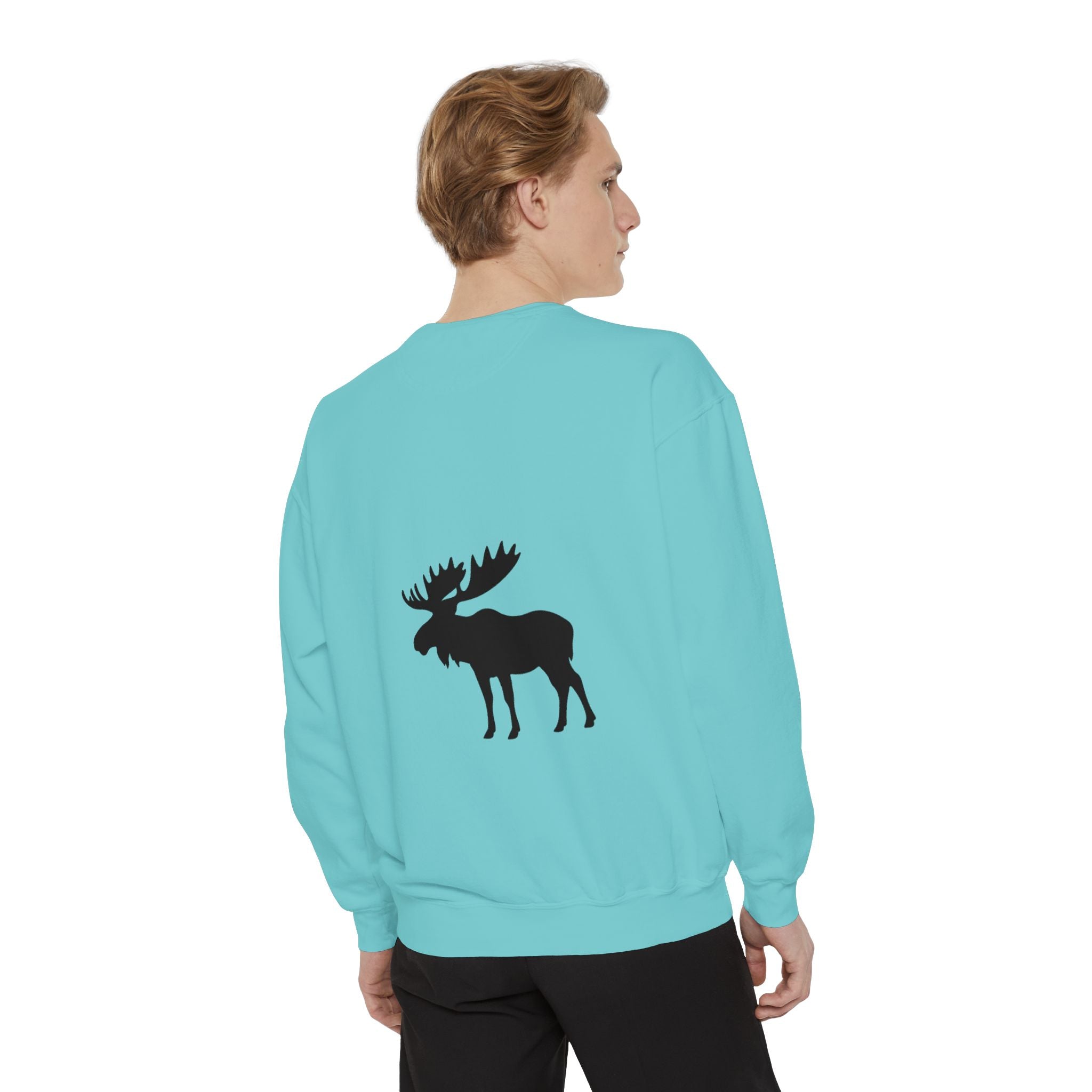 207 Pine Moose Unisex Crew Neck