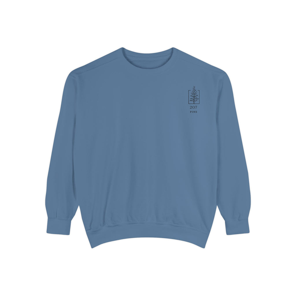 207 Pine Moose Unisex Crew Neck