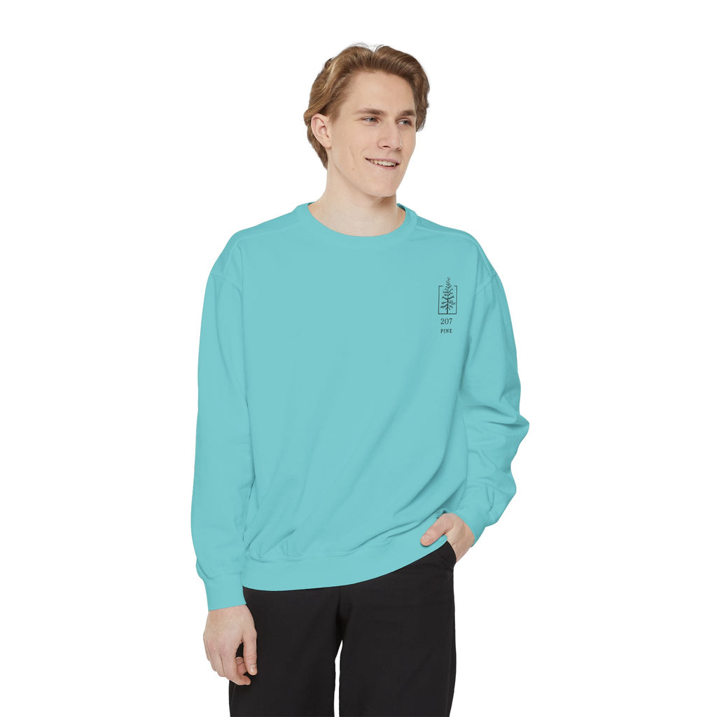 207 Pine Moose Unisex Crew Neck