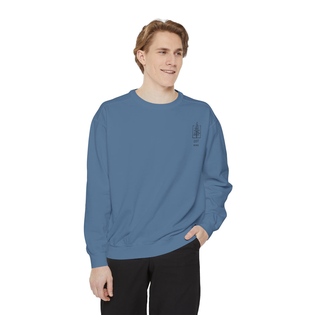 207 Pine Moose Unisex Crew Neck