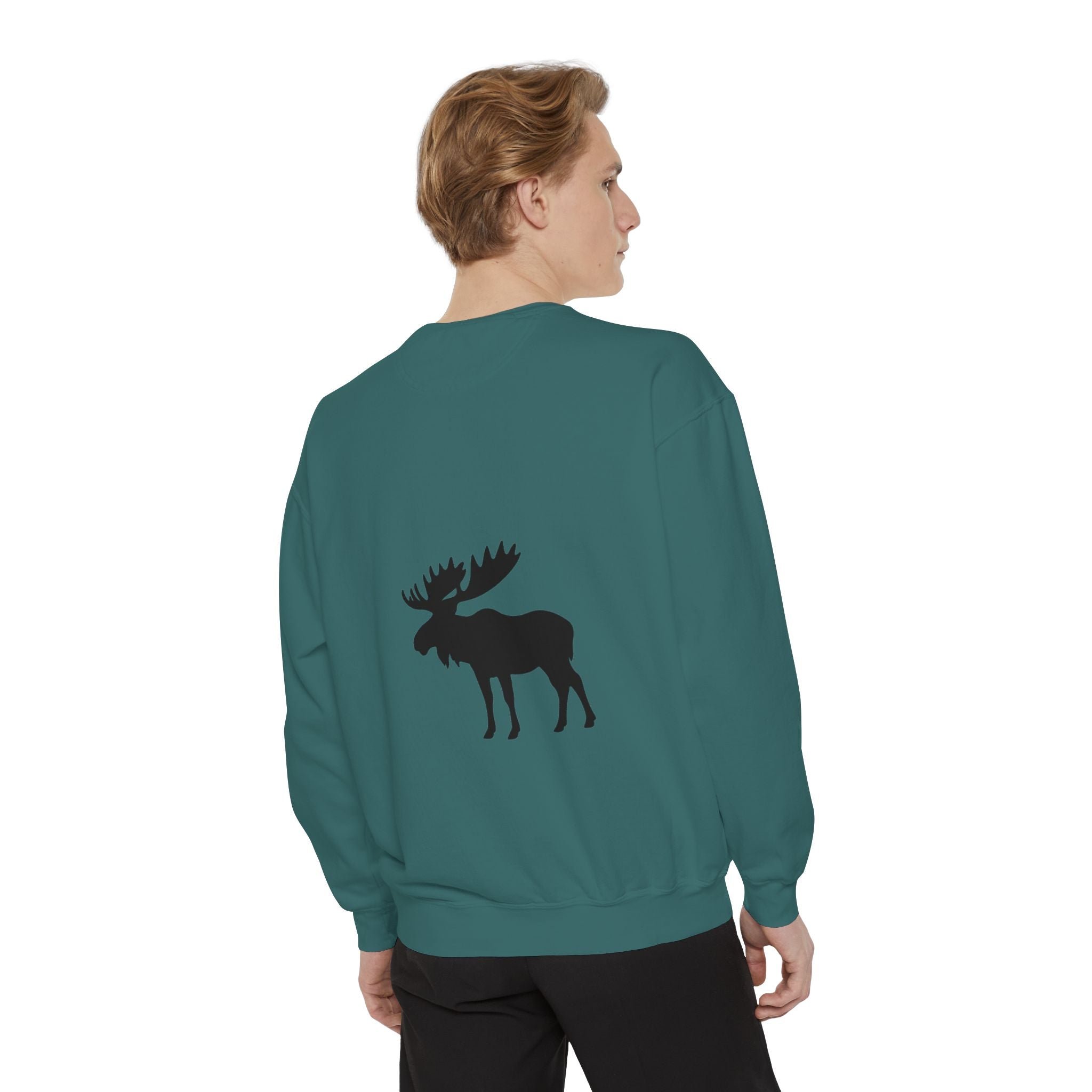 207 Pine Moose Unisex Crew Neck