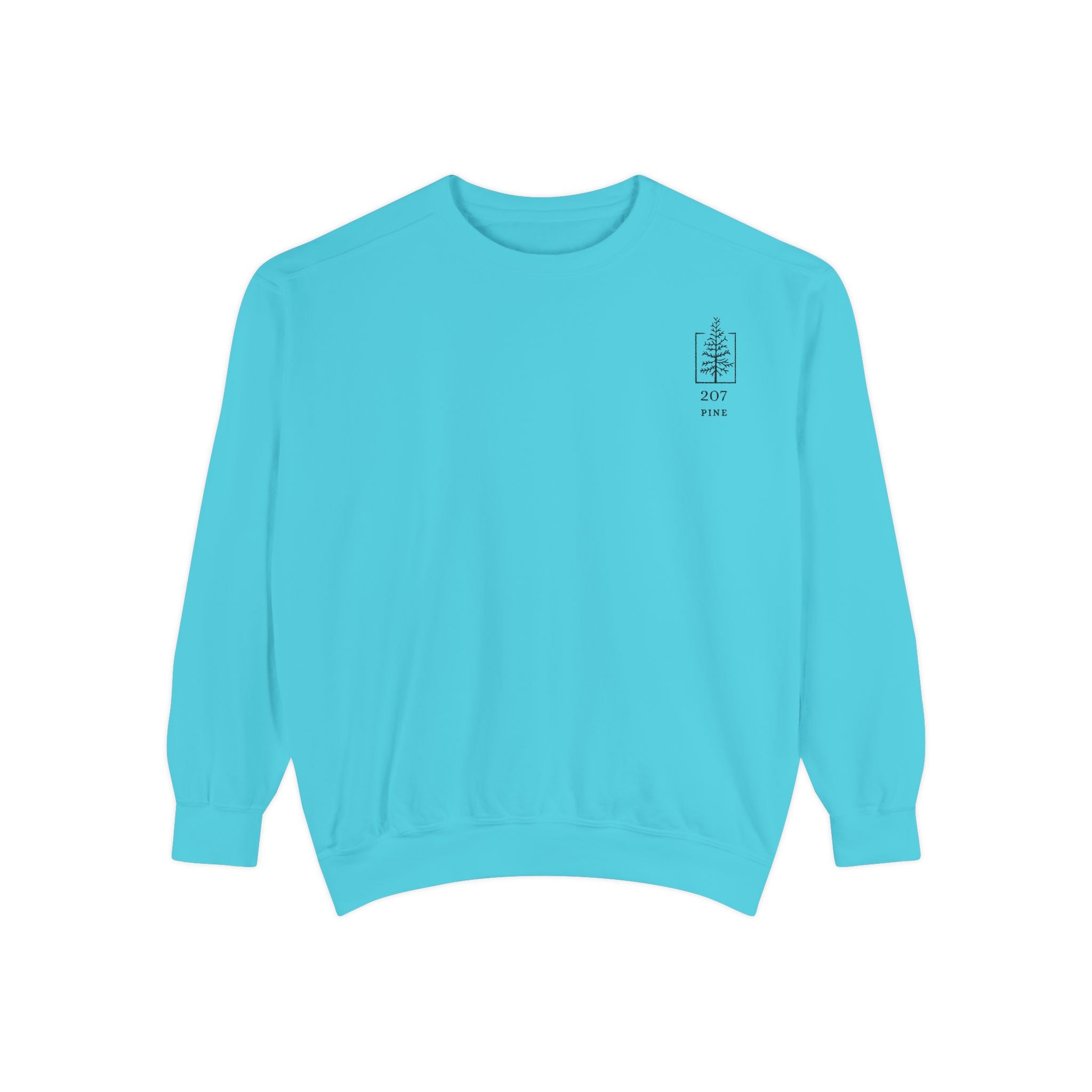 207 Pine Moose Unisex Crew Neck