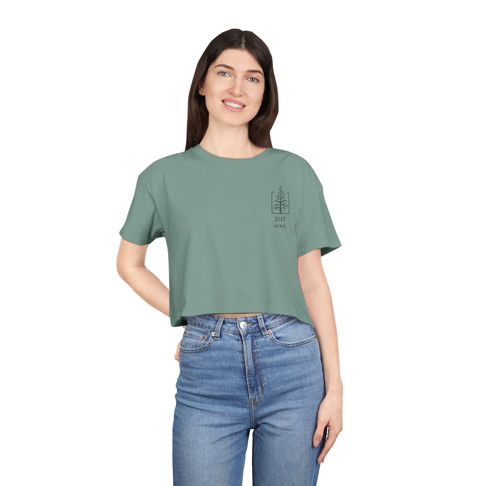 207 Pine Loon Crop Shirt