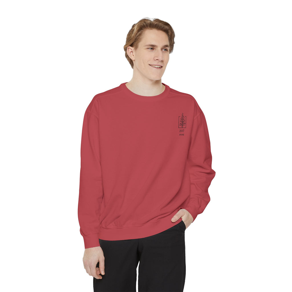 207 Pine Moose Unisex Crew Neck