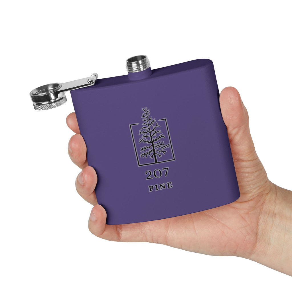 207 Pine Stainless Steel Flask,