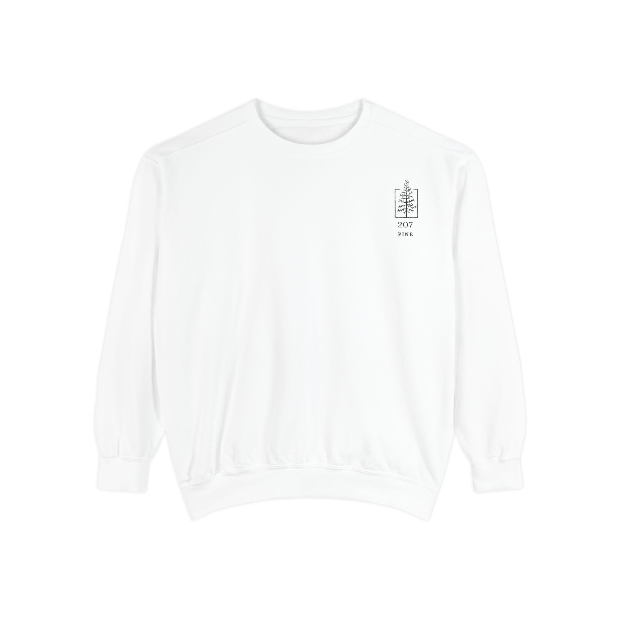 207 Pine Moose Unisex Crew Neck