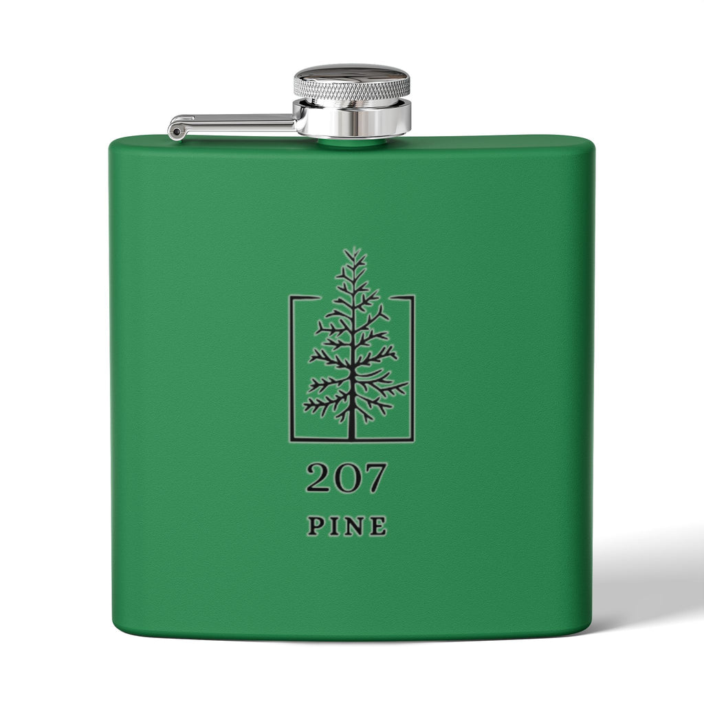 207 Pine Stainless Steel Flask,