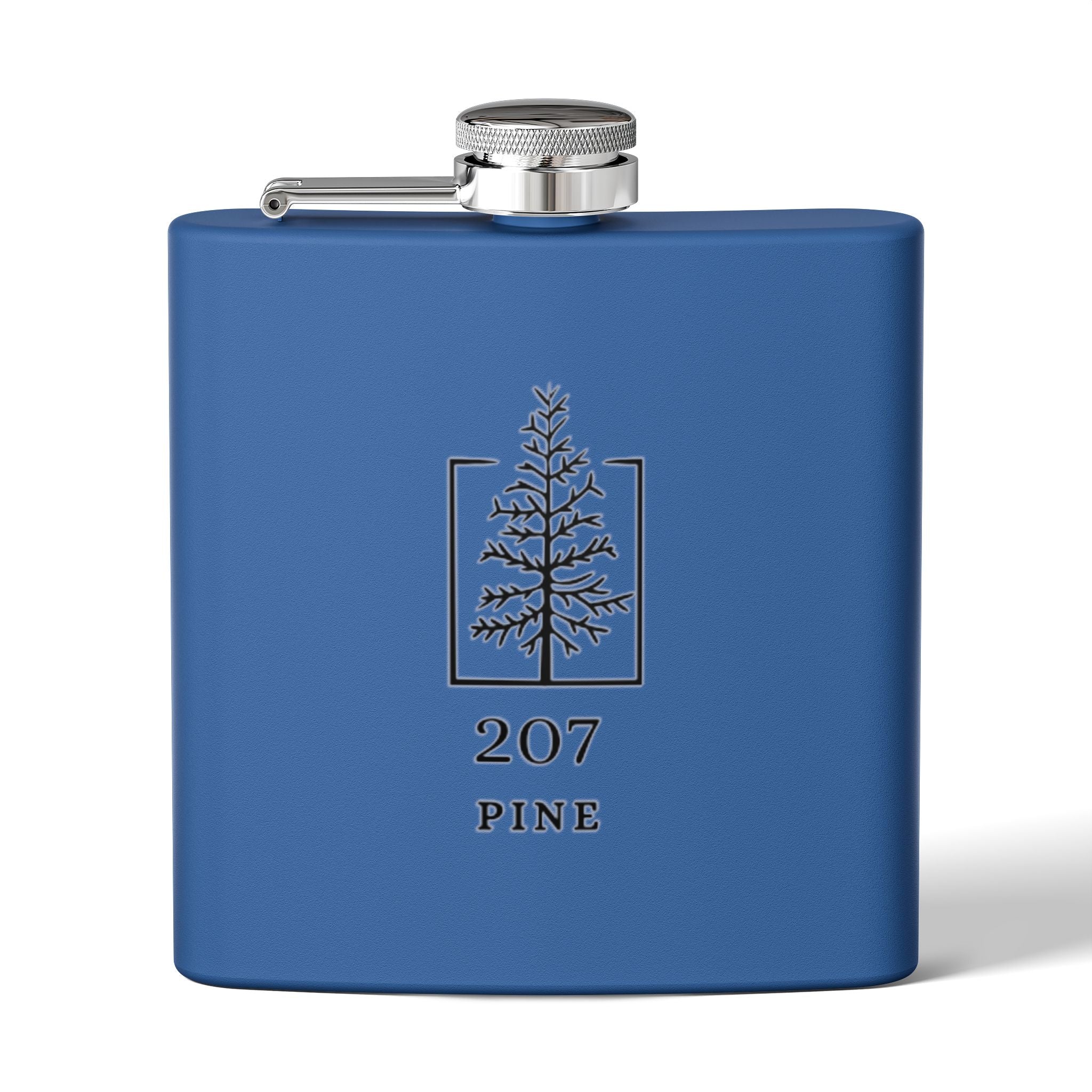 207 Pine Stainless Steel Flask,