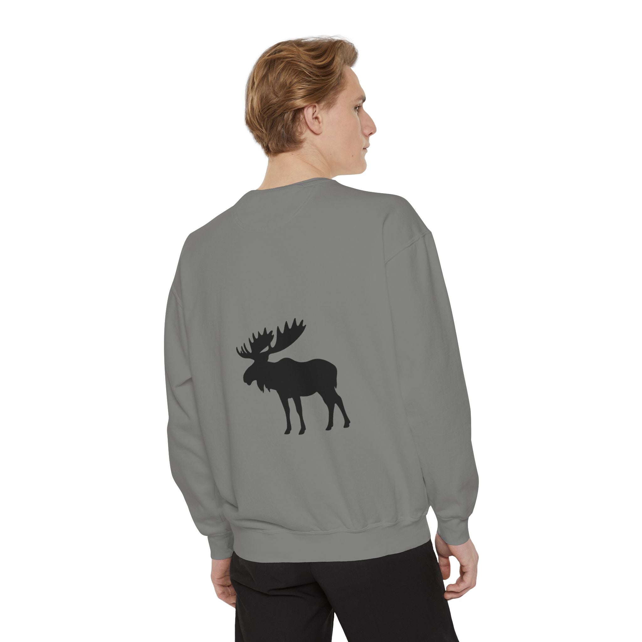 207 Pine Moose Unisex Crew Neck
