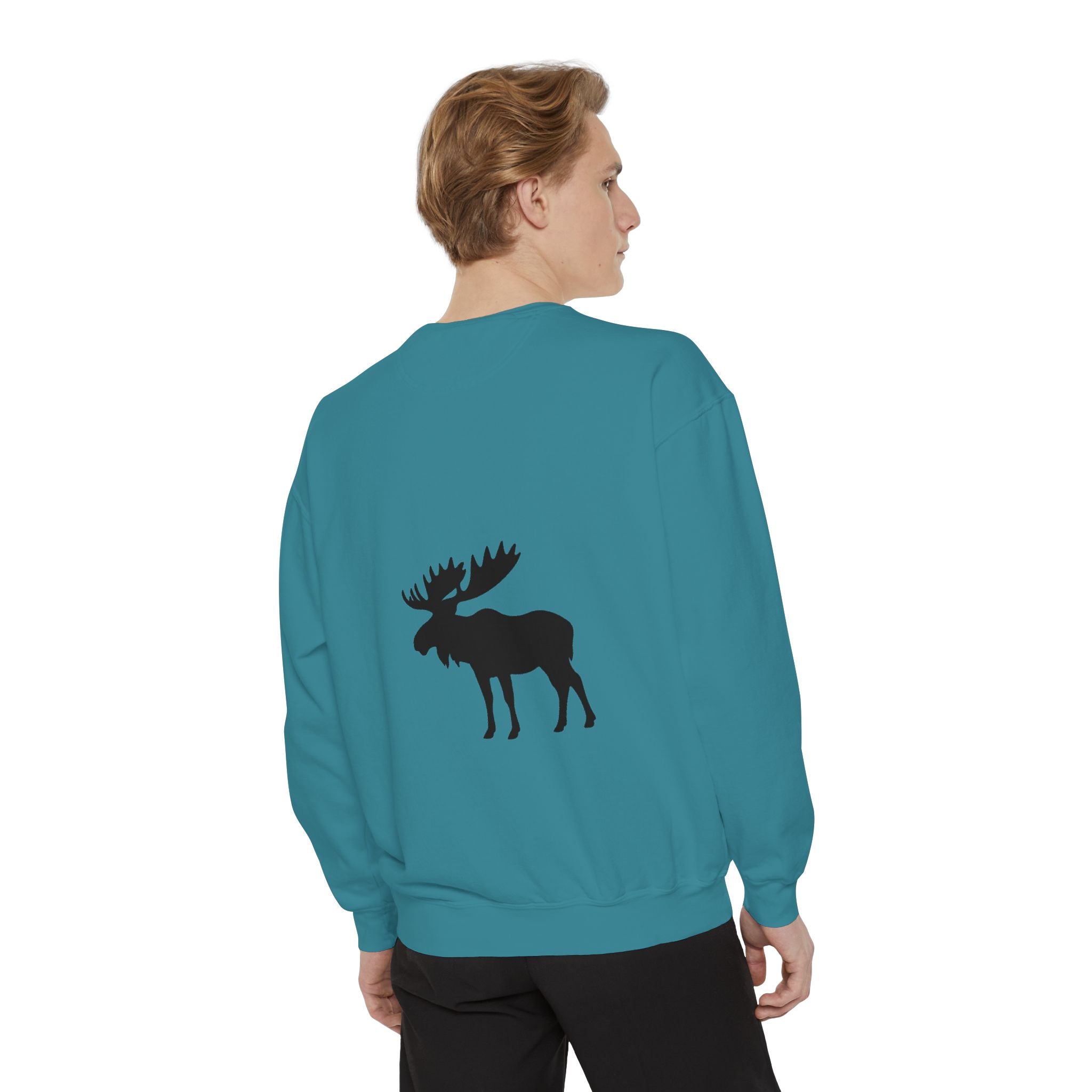 207 Pine Moose Unisex Crew Neck