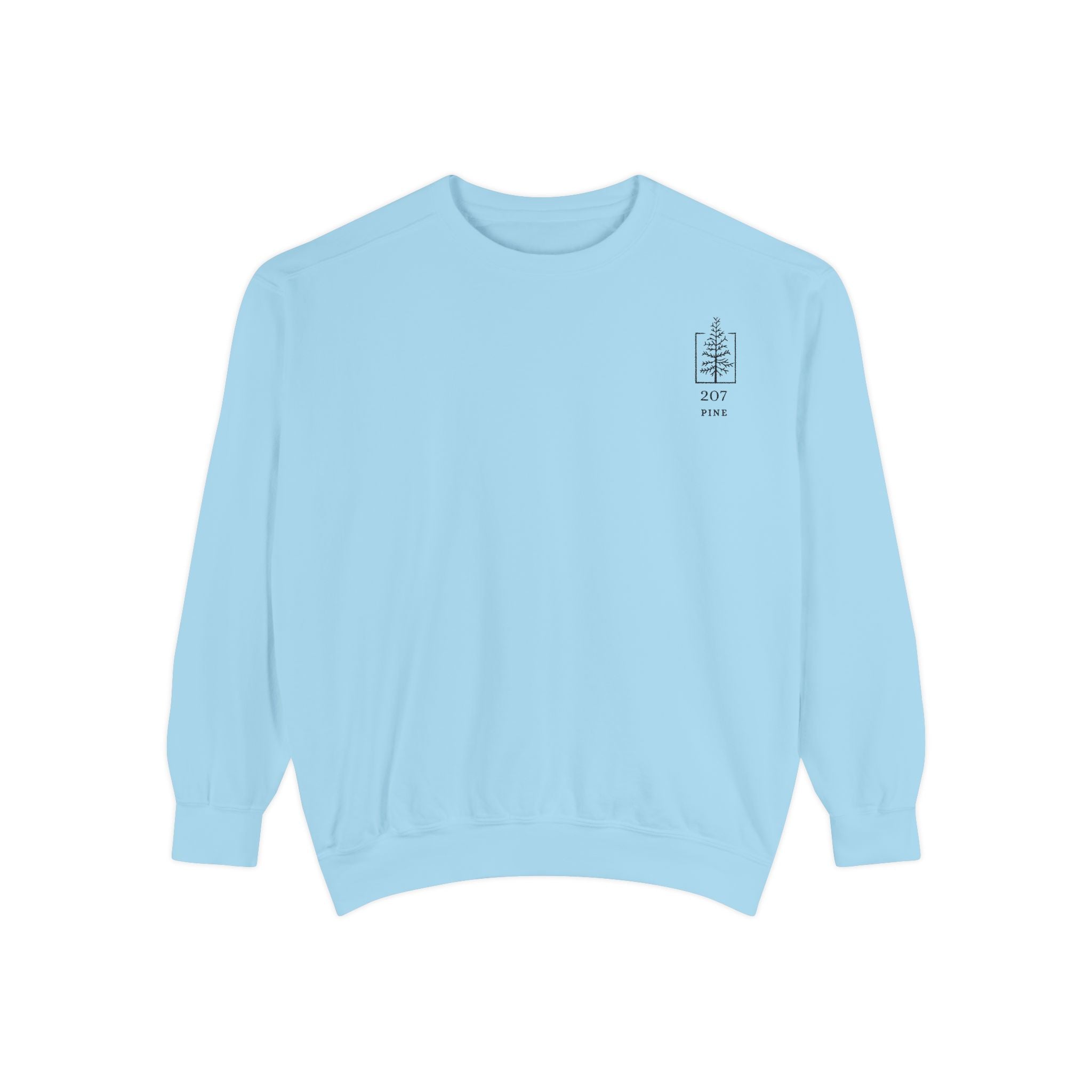 207 Pine Moose Unisex Crew Neck