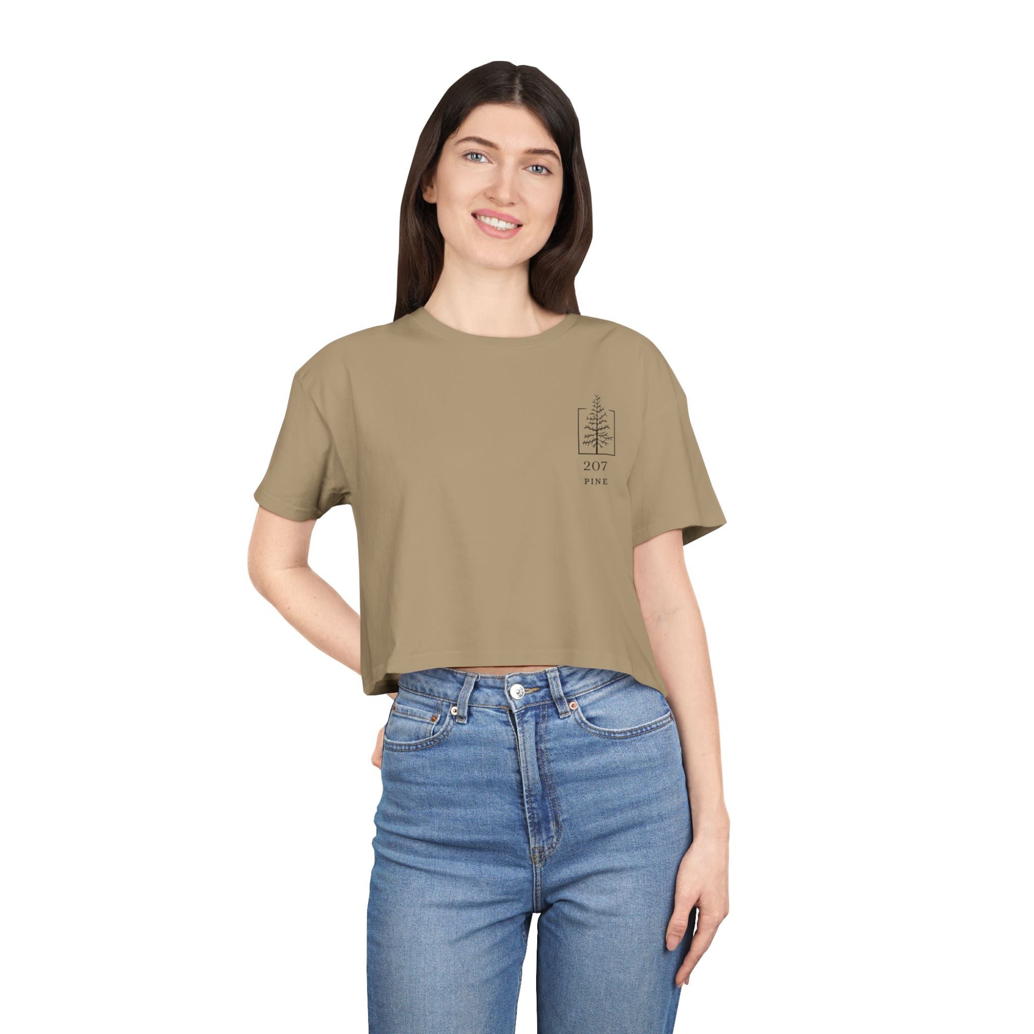 207 Pine Loon Crop Shirt
