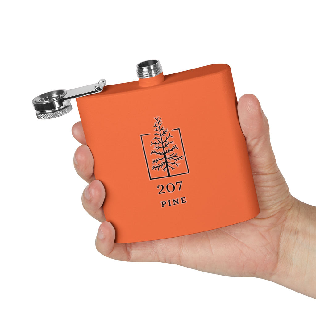 207 Pine Stainless Steel Flask,