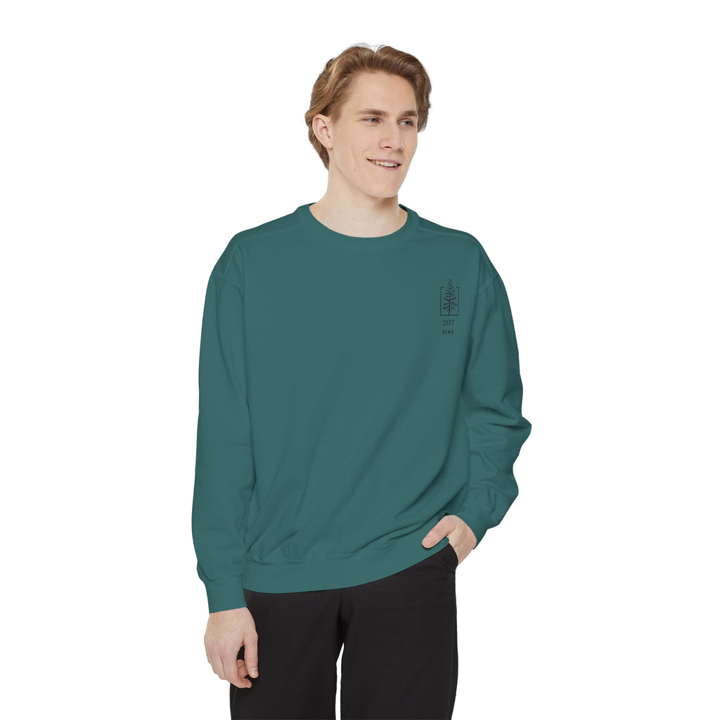 207 Pine Moose Unisex Crew Neck