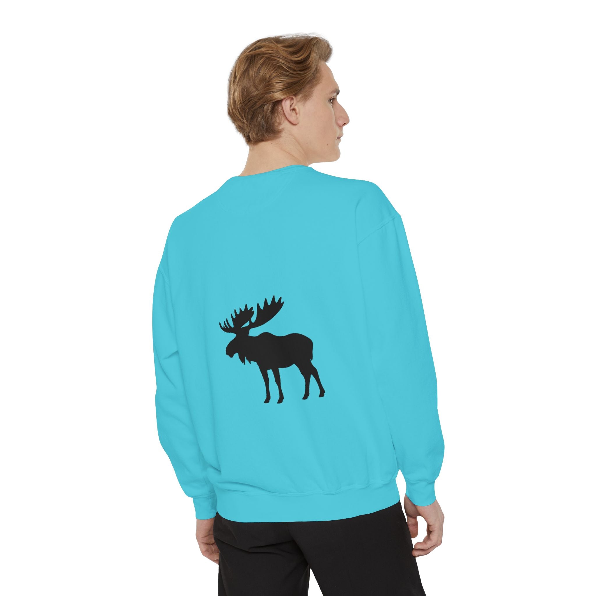 207 Pine Moose Unisex Crew Neck