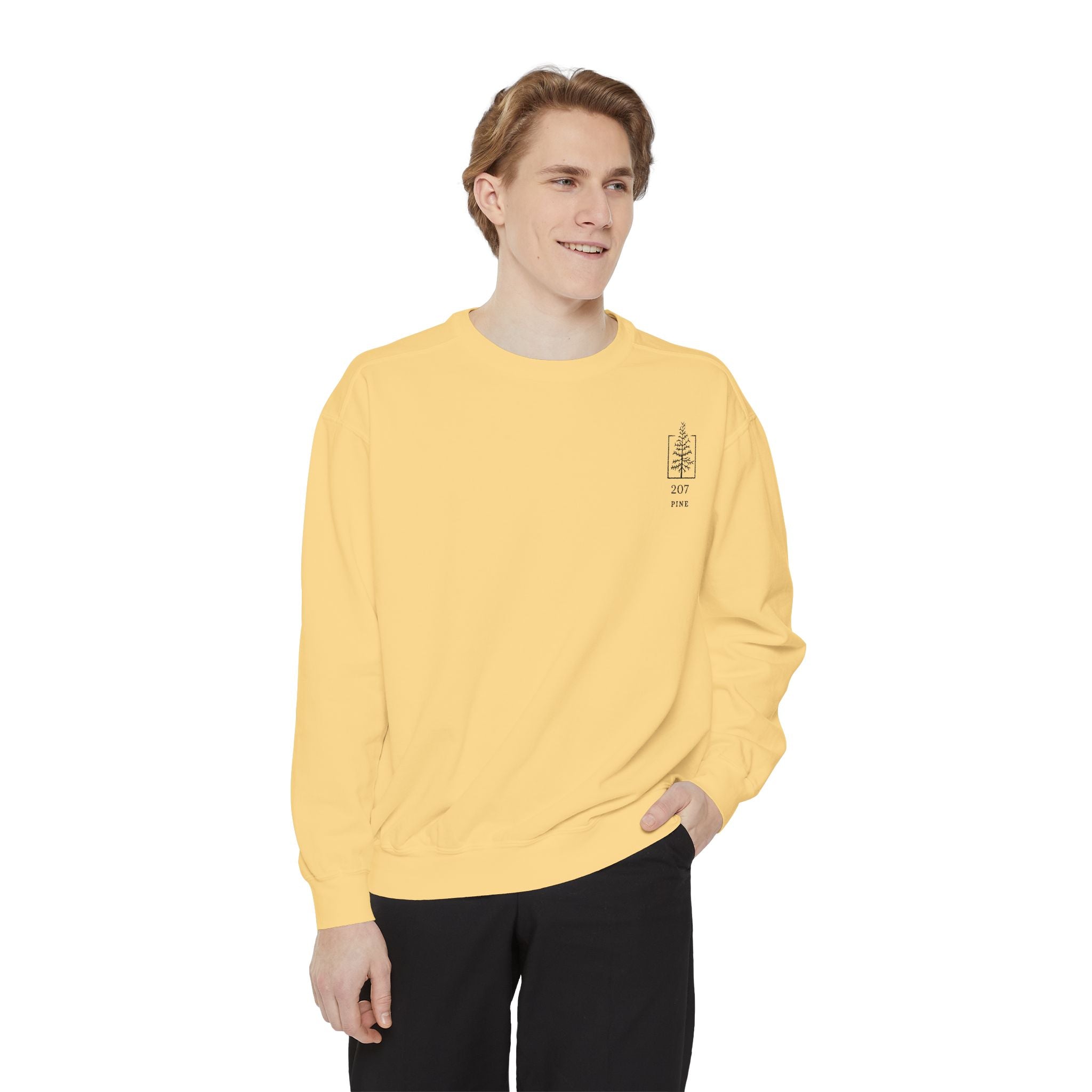 207 Pine Moose Unisex Crew Neck