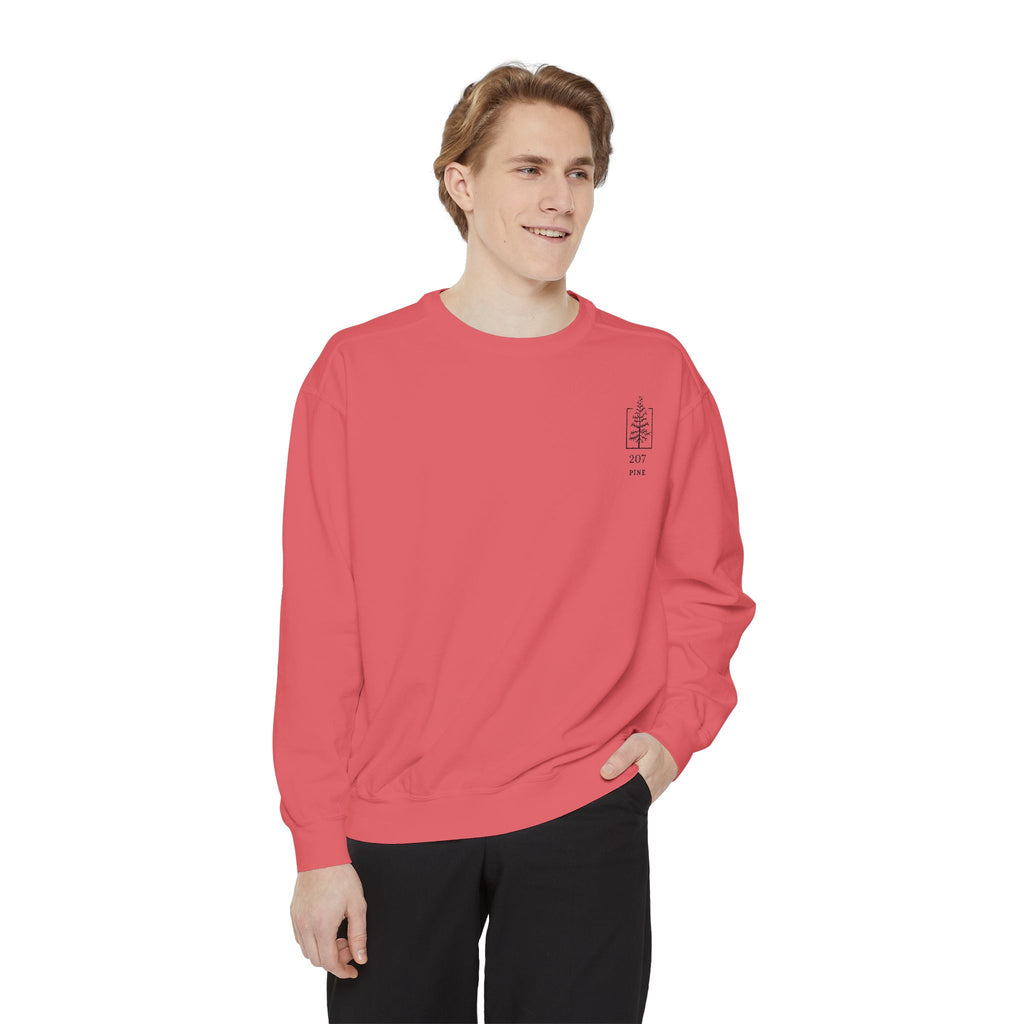 207 Pine Moose Unisex Crew Neck