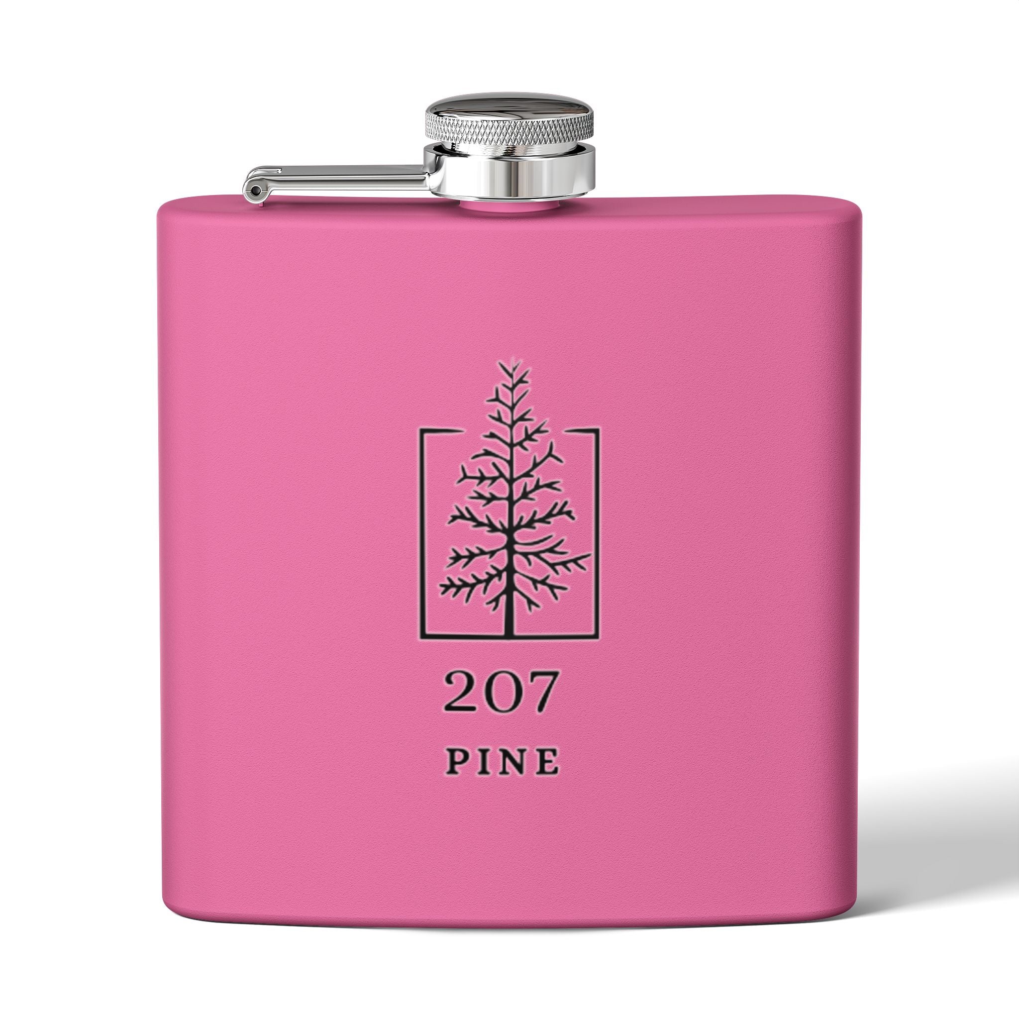 207 Pine Stainless Steel Flask,