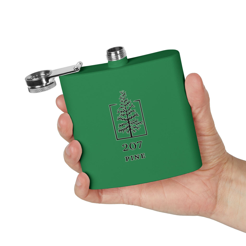 207 Pine Stainless Steel Flask,