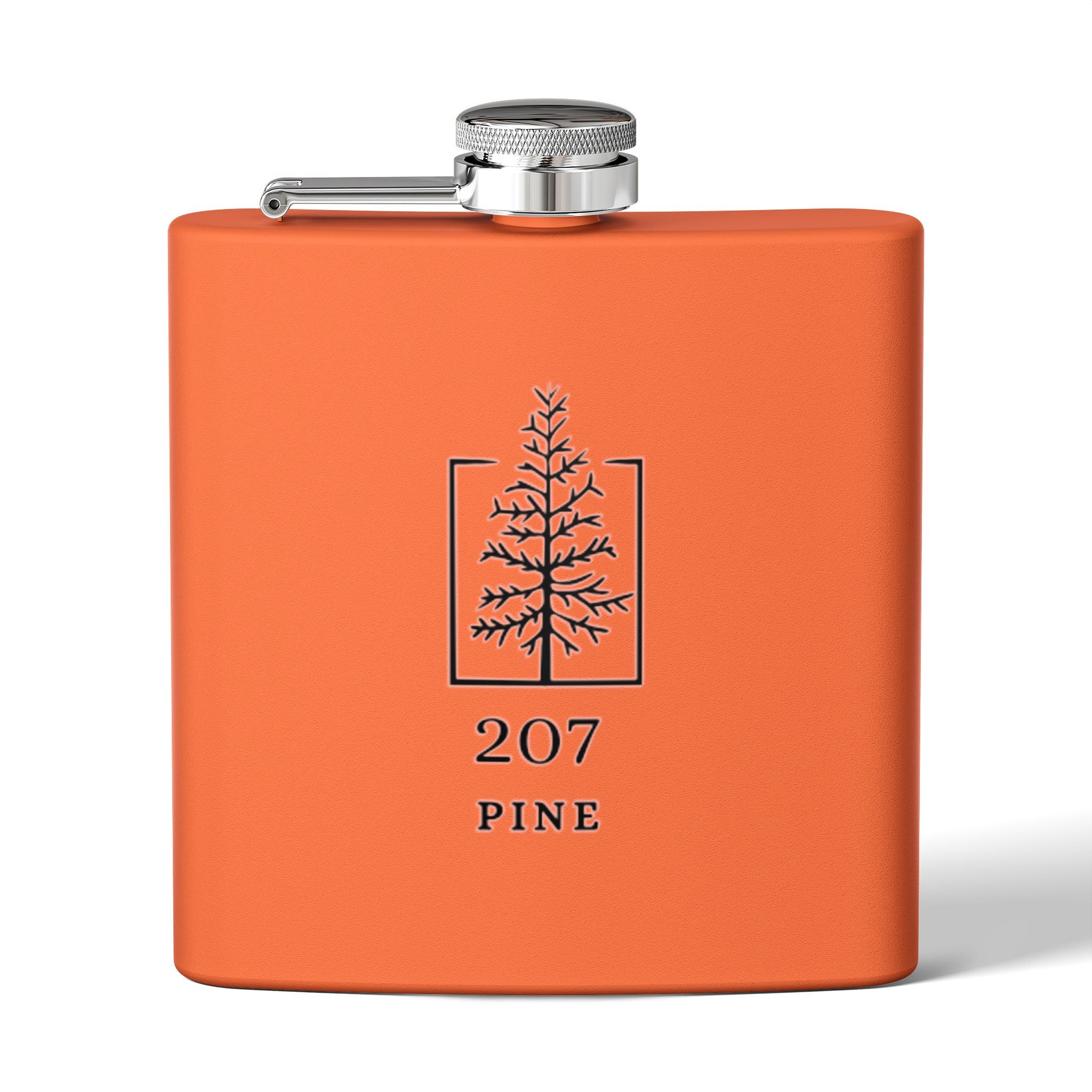 207 Pine Stainless Steel Flask,
