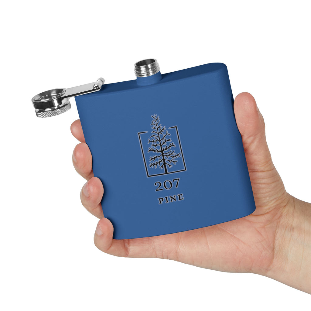 207 Pine Stainless Steel Flask,